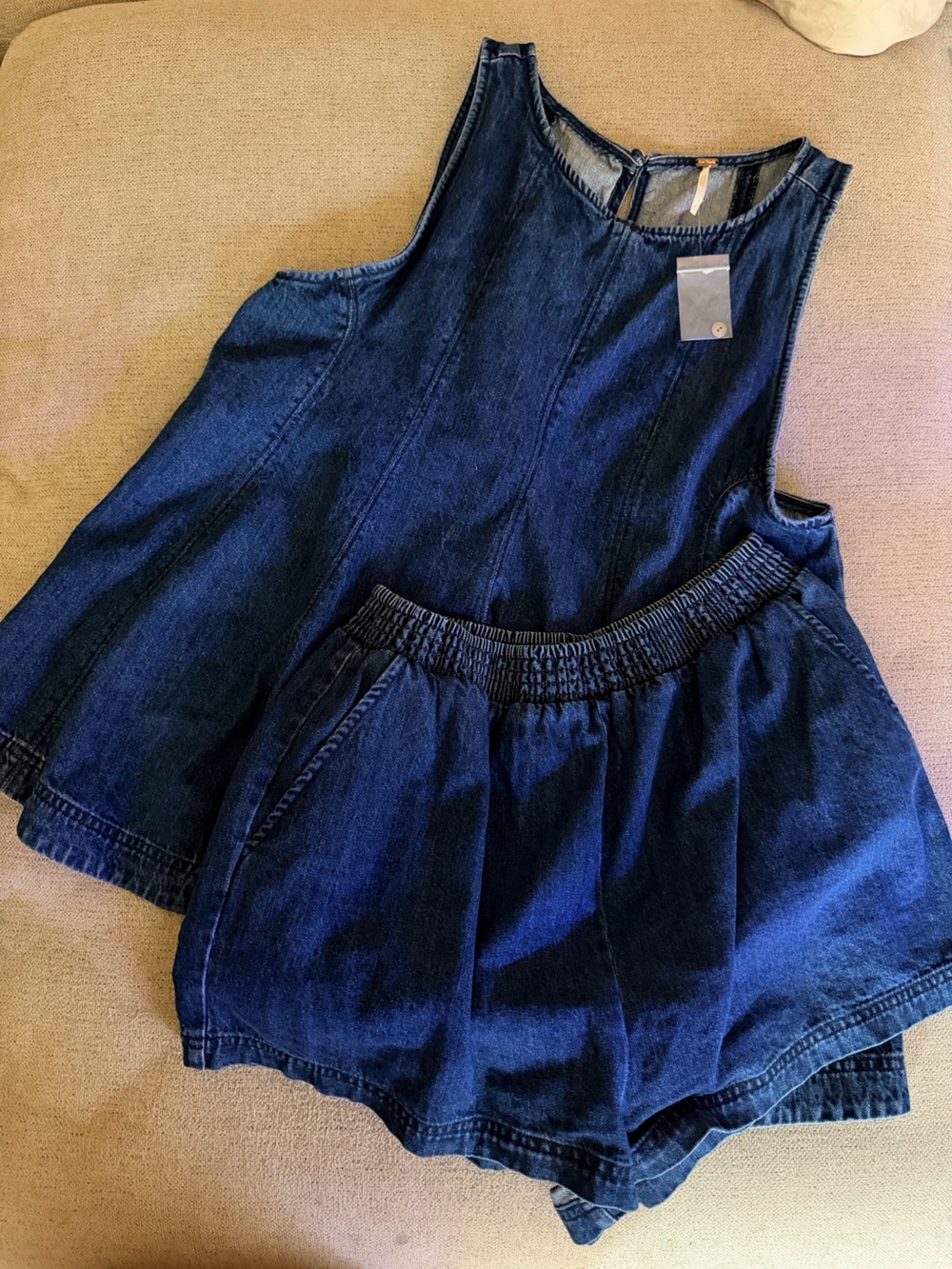Free People Denim Set